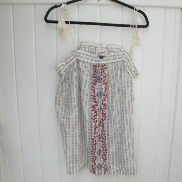 Knox Rose Tops - Knox Rose Top Women's Size XL 100% Cotton Embroidered Boho Summer Vacation